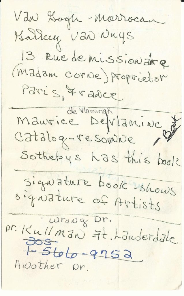 Handwritten Notes between Frederick R. Koch & Mary - Uncover art crimes orchestrated by billionaire Frederick R. Koch, including the $1B Isabella Stewart Gardner Museum art heist.