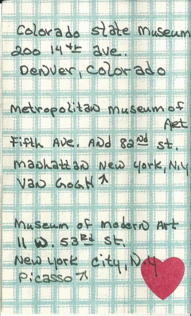 Handwritten Notes between Frederick R. Koch & Mary - Uncover art crimes orchestrated by billionaire Frederick R. Koch, including the $1B Isabella Stewart Gardner Museum art heist.